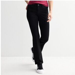 SO juniors low rise bootcut black jeans size 9/29 NEW NWT